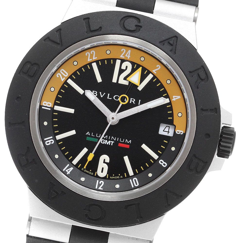 ブルガリ BVLGARI BB40ATGMT アメリゴ ヴェスプッチ 世界1000本 GMT 自動巻き メンズ 内箱 保証書付き_911392