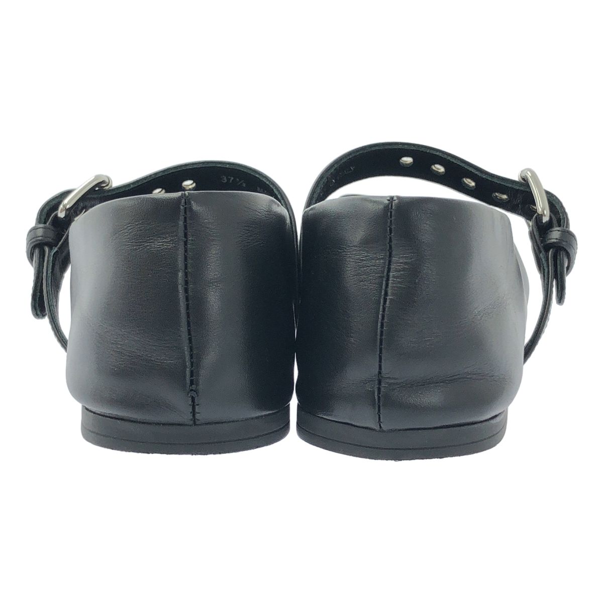 美品】 miu miu / ミュウミュウ | レザー バレリーナ フラットシューズ 