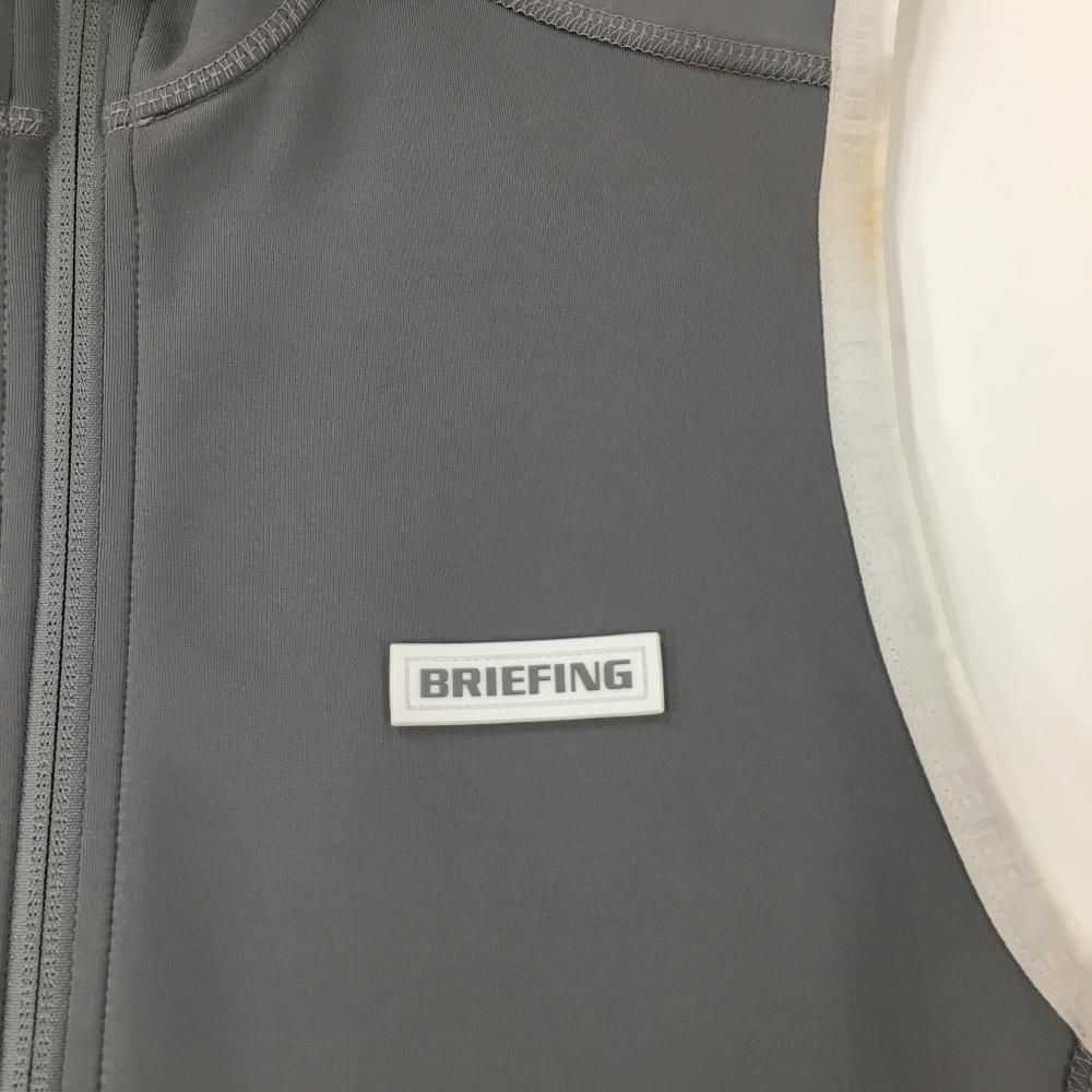 新品未使用】BRIEFING ゴルフ ウール ボア ベスト グレー メンズ
