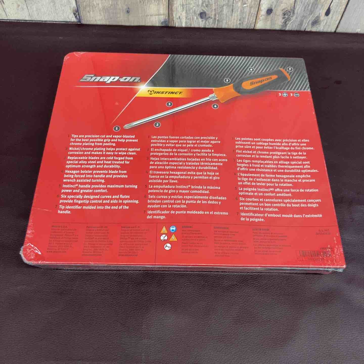 ♥品 店頭展示品 スナップオン Snap-on ソフトグリップドライバーセット 6ピース SGDX60BO オレンジ 東大和店