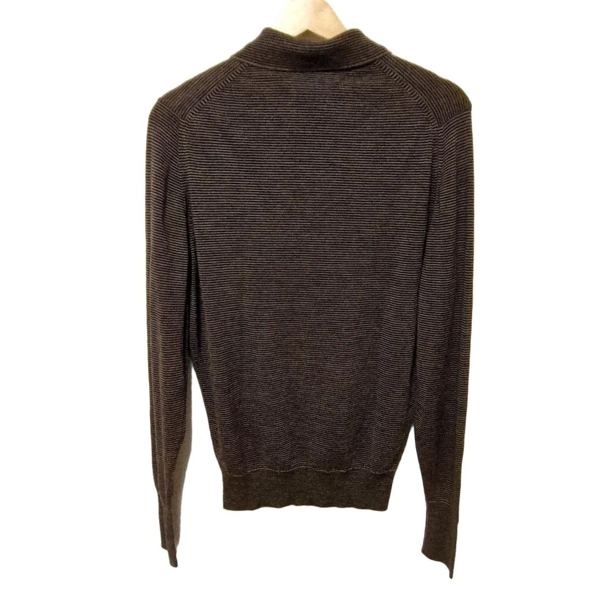 JOHN SMEDLEY ダークブラウン セーター S JOHN SMEDLEY ジョンスメドレー ニット CATKIN カトキン SLIMFIT