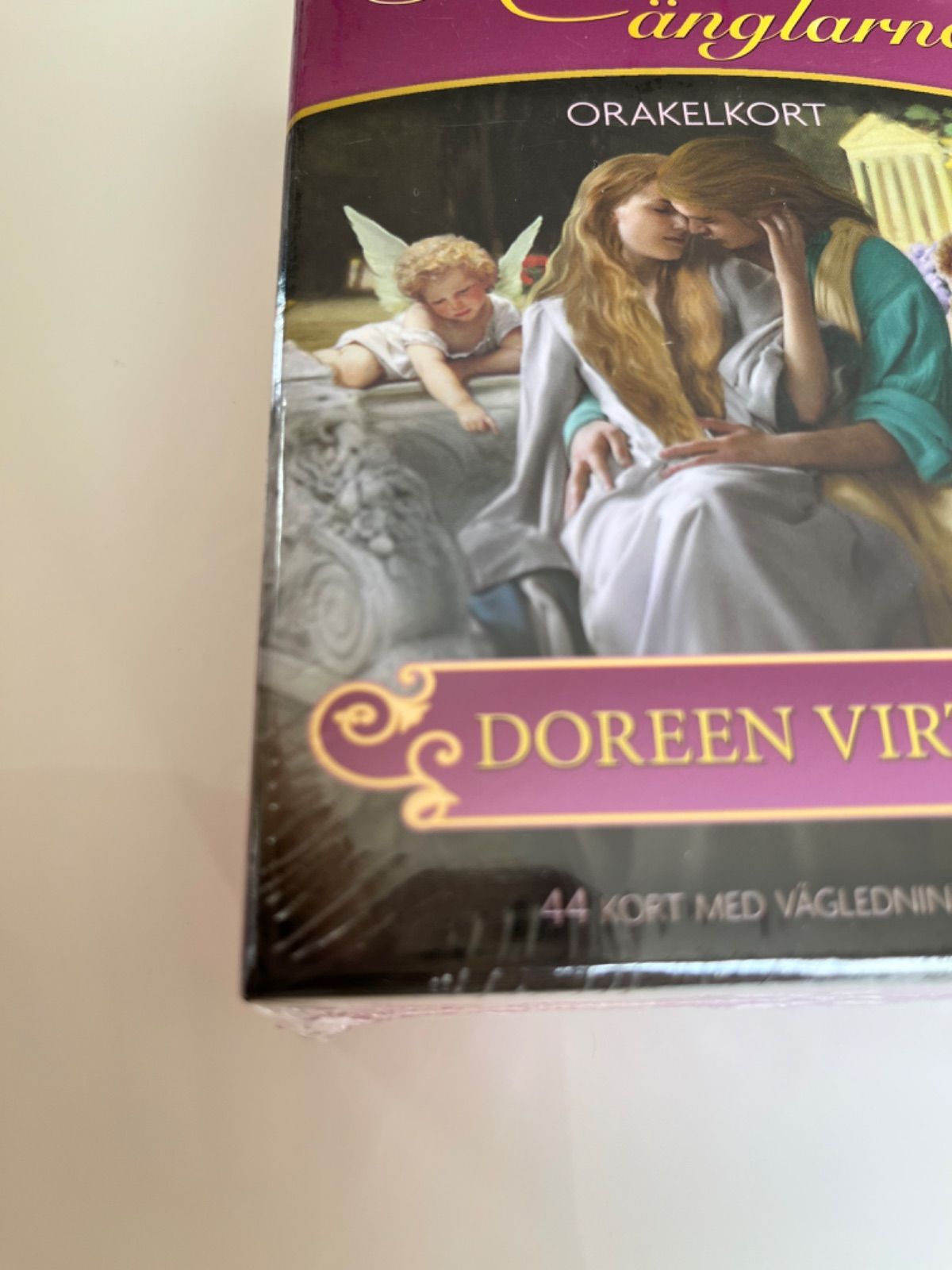 ロマンスエンジェルオラクルカード♡金縁♡スウェーデン語版♡正規品