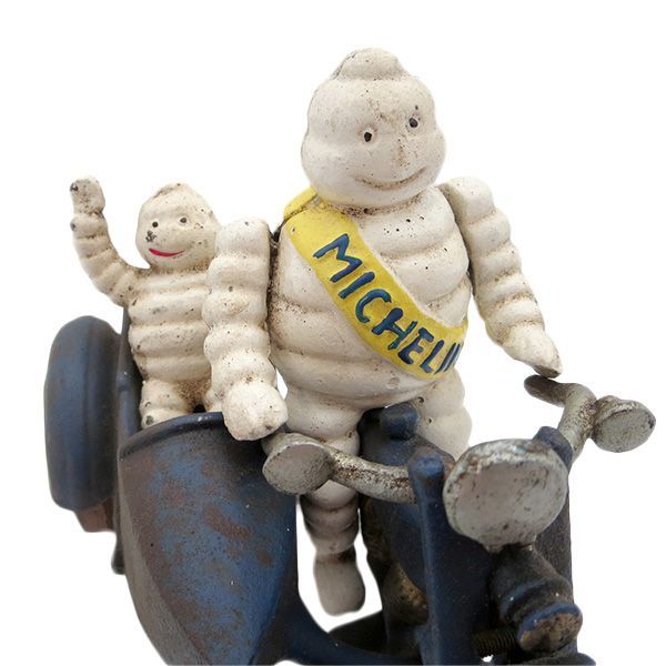 MICHELIN - TIRE MAN ON CYCLE w/SIDE CAR 【ミシュラン】 TIRE MAN ON CYCLE w/SIDE CAR 【ミシュラン】 【公式通販】