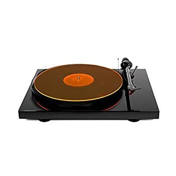 Hudson Hi-Fi アクリルターンテーブルマット | アメリカ製LPスリップマット オレンジライン