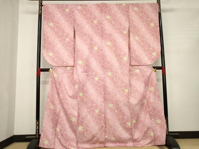 平和屋着物 小振袖 二尺袖 桜尽くし 暈し染め 洗える着物 AABC8089ck