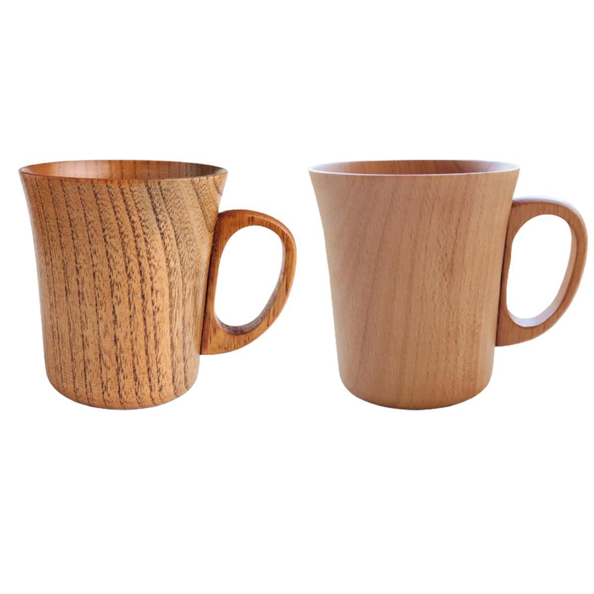 木製 ナチュラル - Φ8.8 漆 マグカップ x マイ ペアー 10cm アウトドア J-kitchens