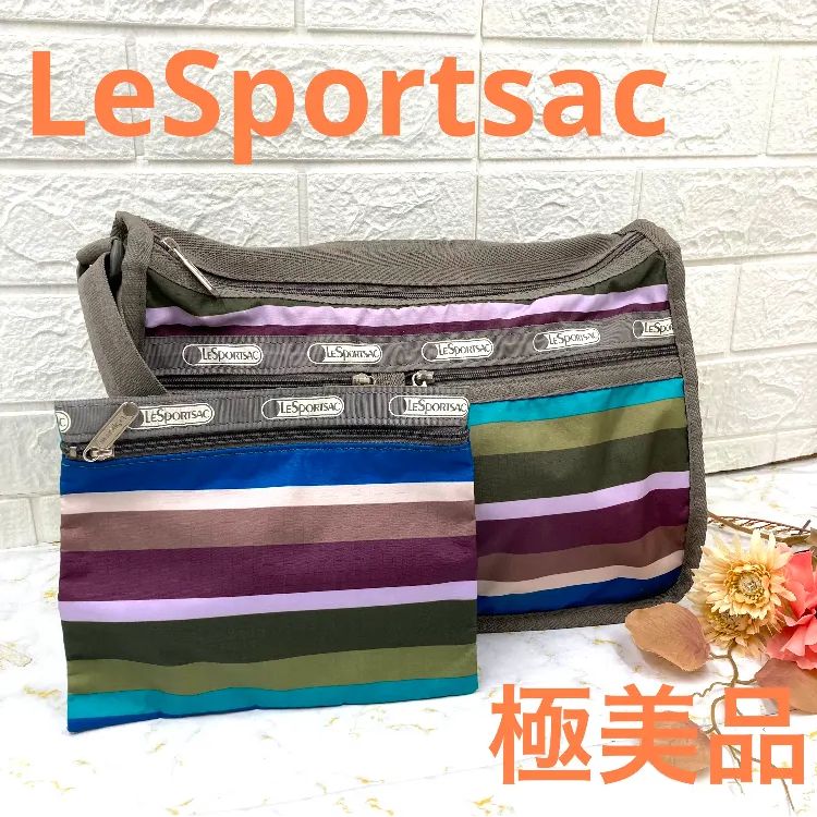 極美品】レスポートサック3点セット 2way大型旅行バッグ・ポーチ2点