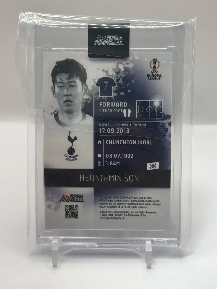 孫 興慜 ソン フンミン Topps Europa League サッカー選手 カード