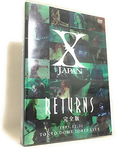 X JAPAN RETURNS 完全版 1993.12.31 [DVD] 【公式通販】