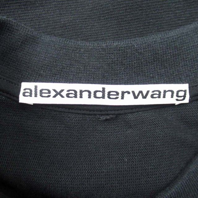23aw アレキサンダーワン ALEXANDER WANG Beefy Graphic Sweatshirt ビーフィー グラフィック スウェットシャツ オーバー トレーナー XL 黒 23aw アレキサンダーワン ALEXANDER WANG Beefy Graphic