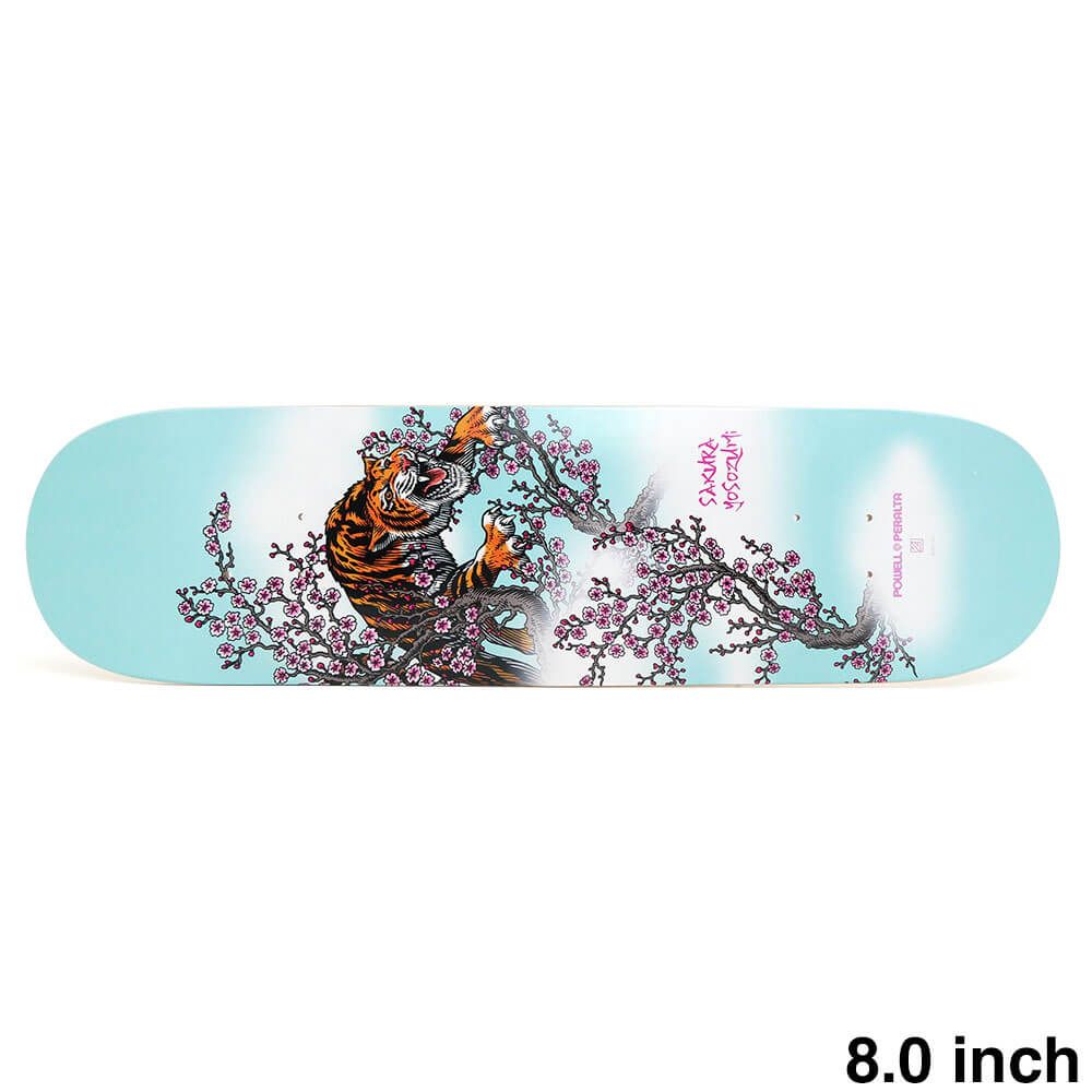 POWELL PERALTA DECK パウエルペラルタ デッキ SAKURA YOSOZUMI TIGER 8.0 スケートボード スケボー