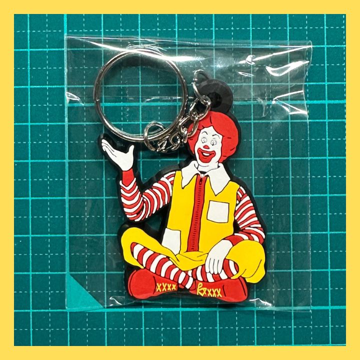 10点セット ラバーキーホルダー ドナルド・マクドナルド ビッグ
