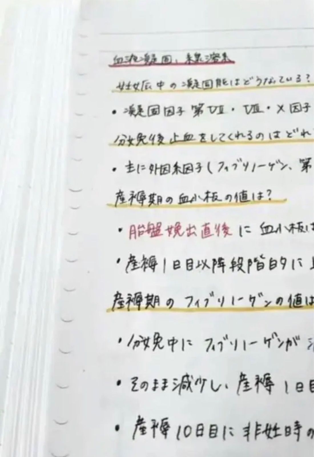 ☆ 看護師 看護学生 助産師 助産学生 ☆ 産褥期 まとめノート - メルカリ