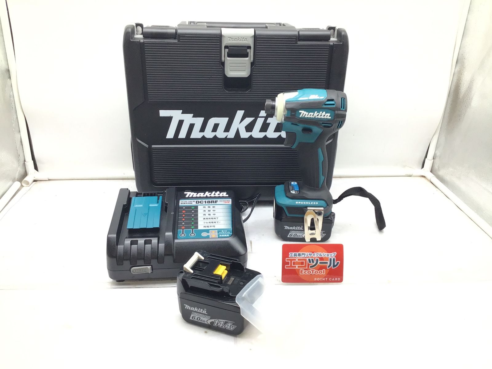♥に近い Makita|マキタ 14.4v充電式インパクトドライバ TD162DRGX ITPX09EWTSHI エコツール笠寺店 M02