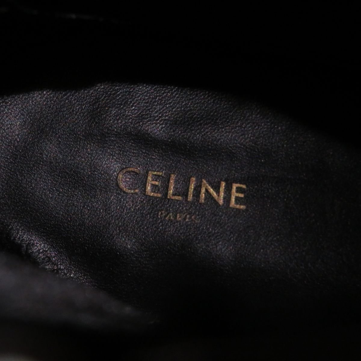 専門店の安心の1ヶ月保証付 美品◎定価143000円 CELINE セリーヌ