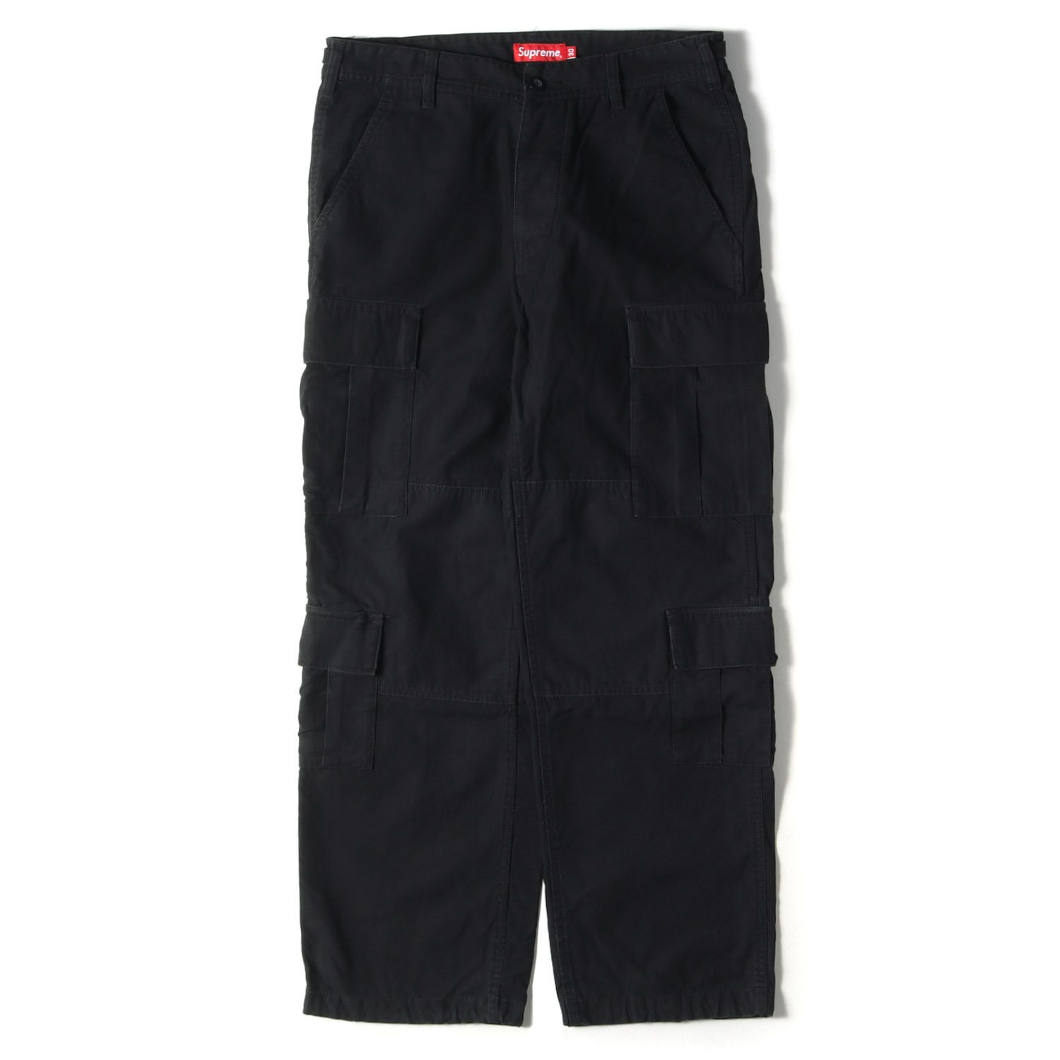 Supreme シュプリーム パンツ バックサテン ミリタリー カーゴパンツ 