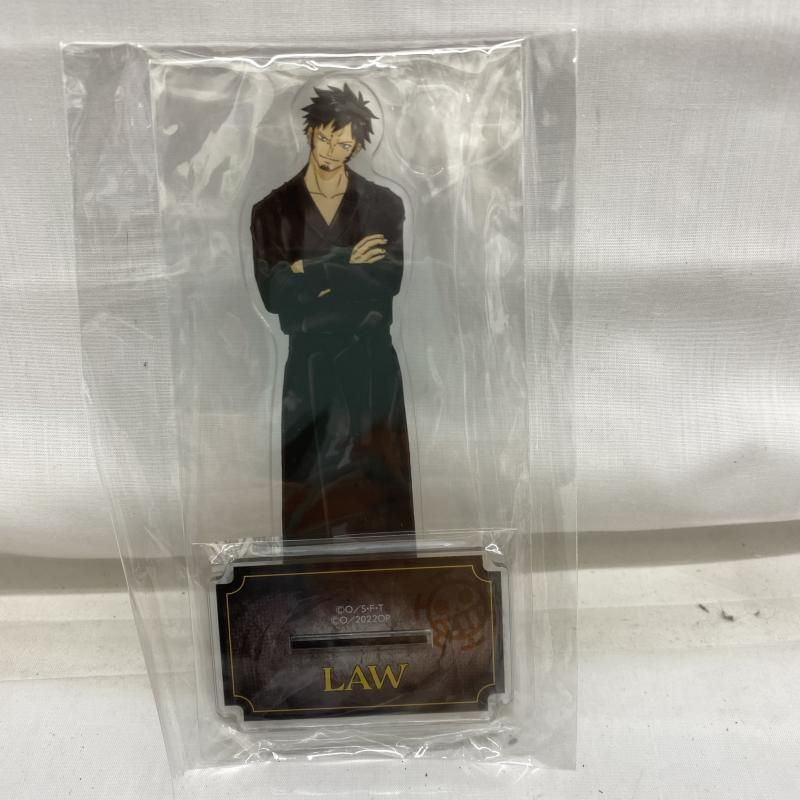 【中古】未開封)極楽湯 トラファルガー・ロー アクリルスタンド[22]