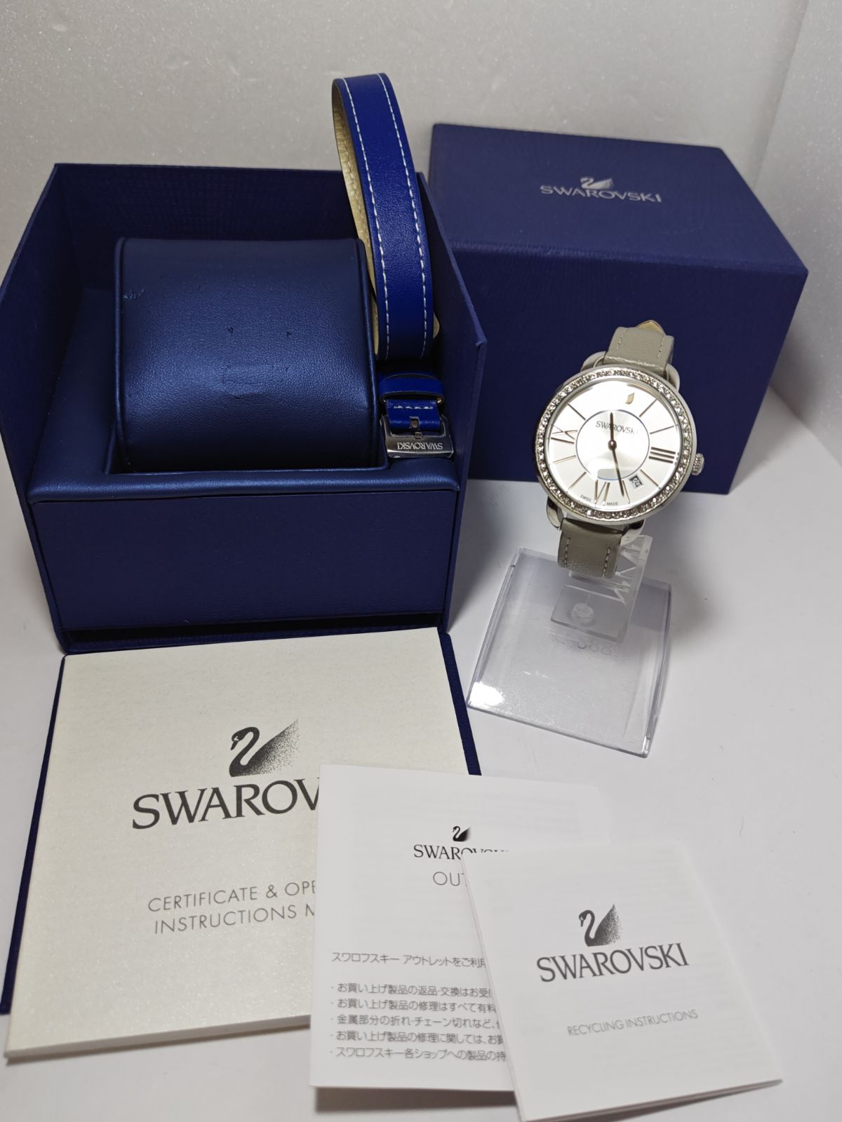 Swarovski スワロフスキー腕時計 Aila Day Double Tour Blue