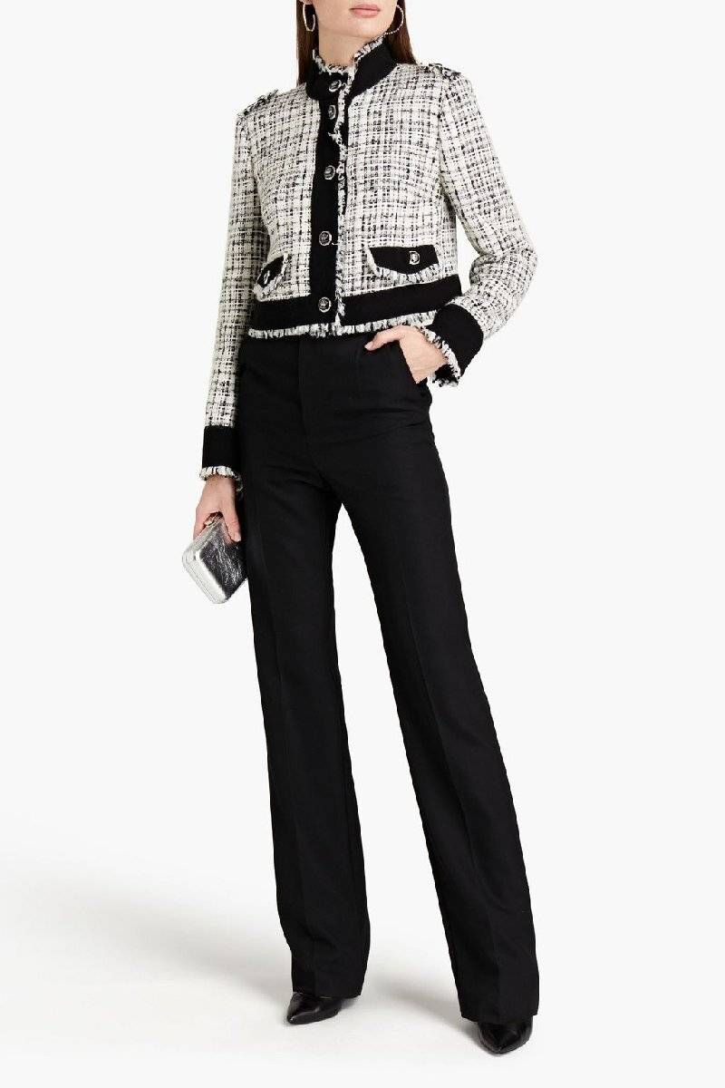 ツイード ジャケット38