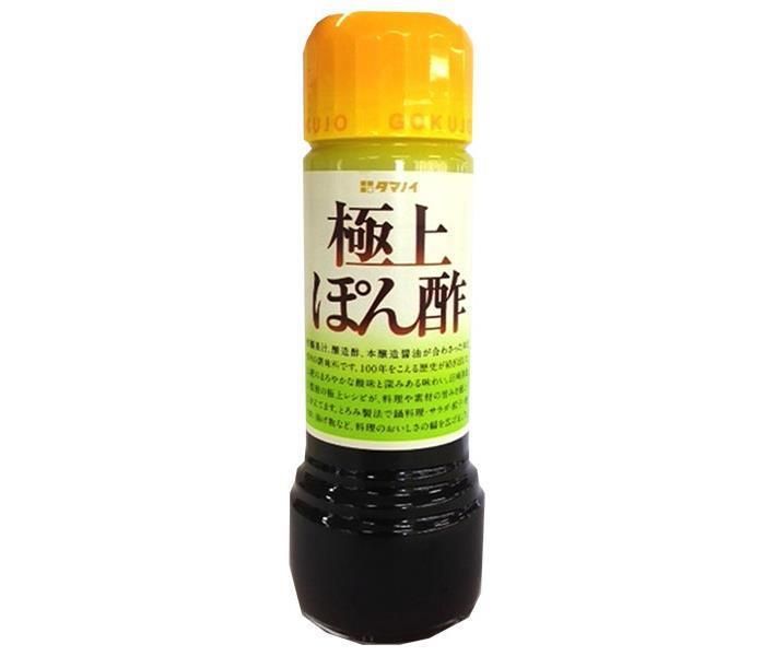 タマノイ酢 上ぽん酢 185ml瓶×24 12×2 本入× 2ケース ｜ 調味料 ポン酢