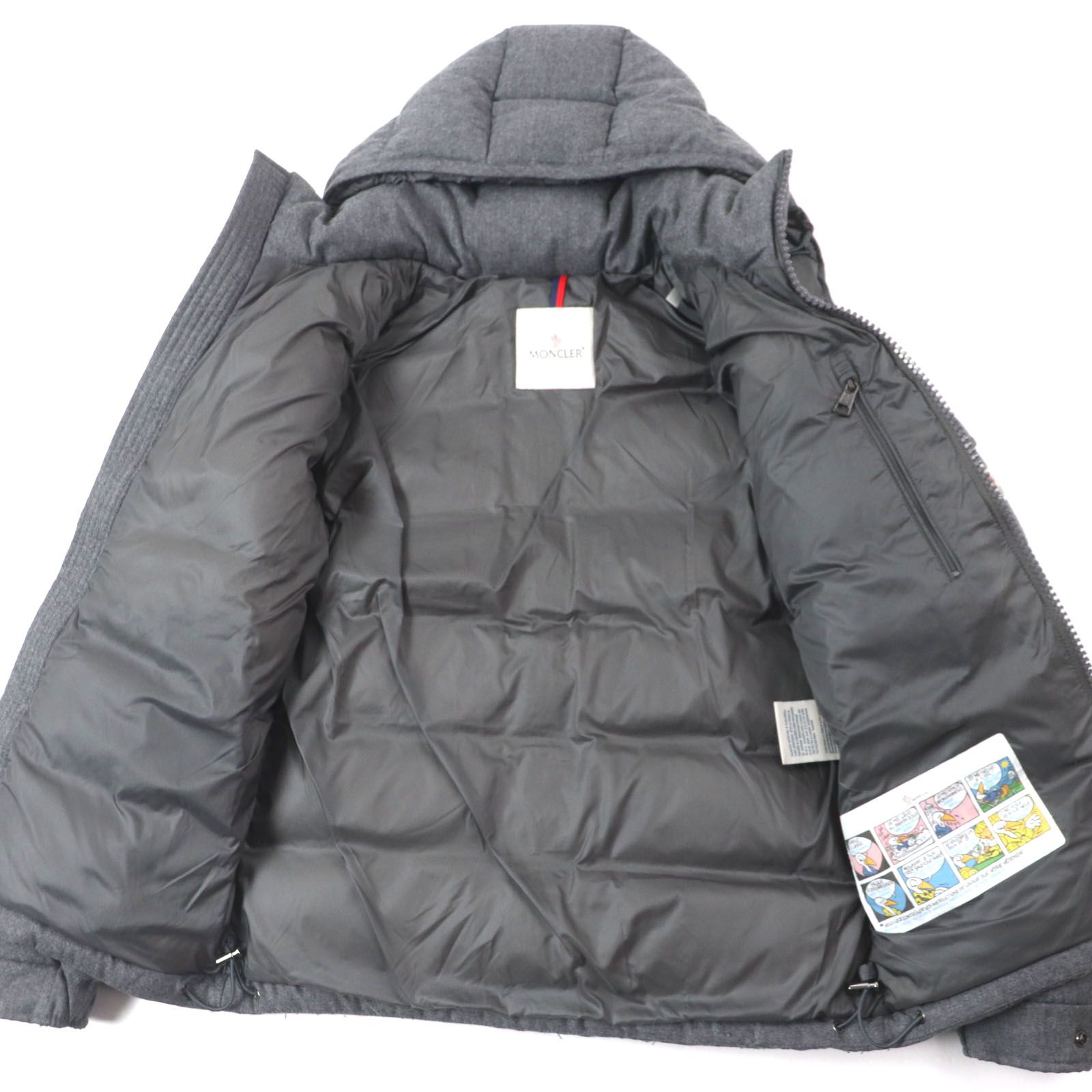 美品▽MONCLER モンクレール MONTGENEVRE モンジュネーブル ウール100