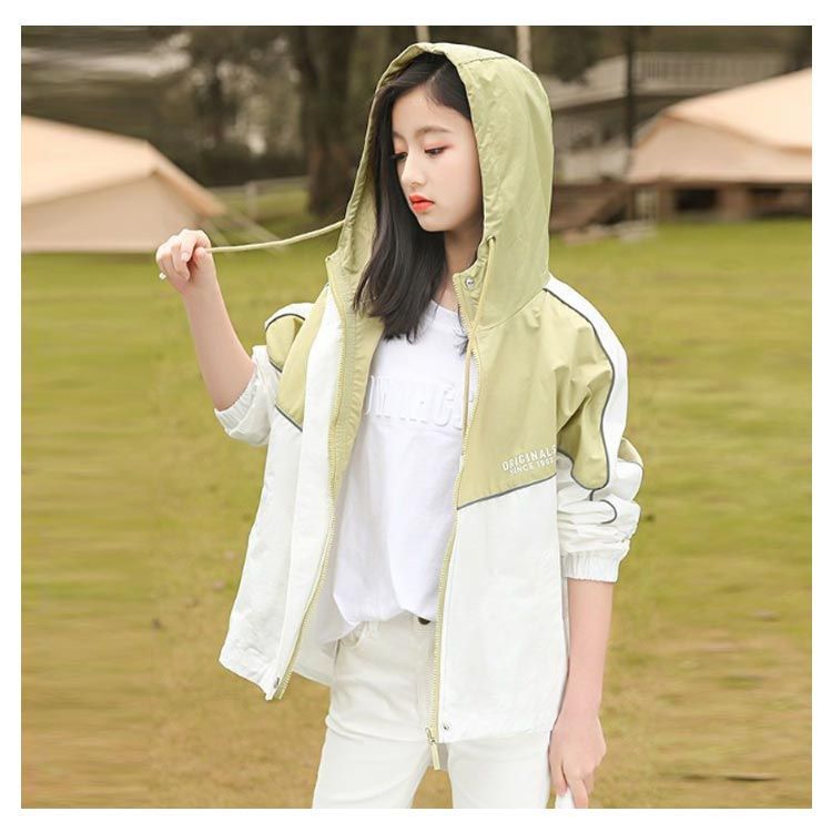 春アウター 子供服 キッズ ウインドブレーカー ジャケット マウンテン