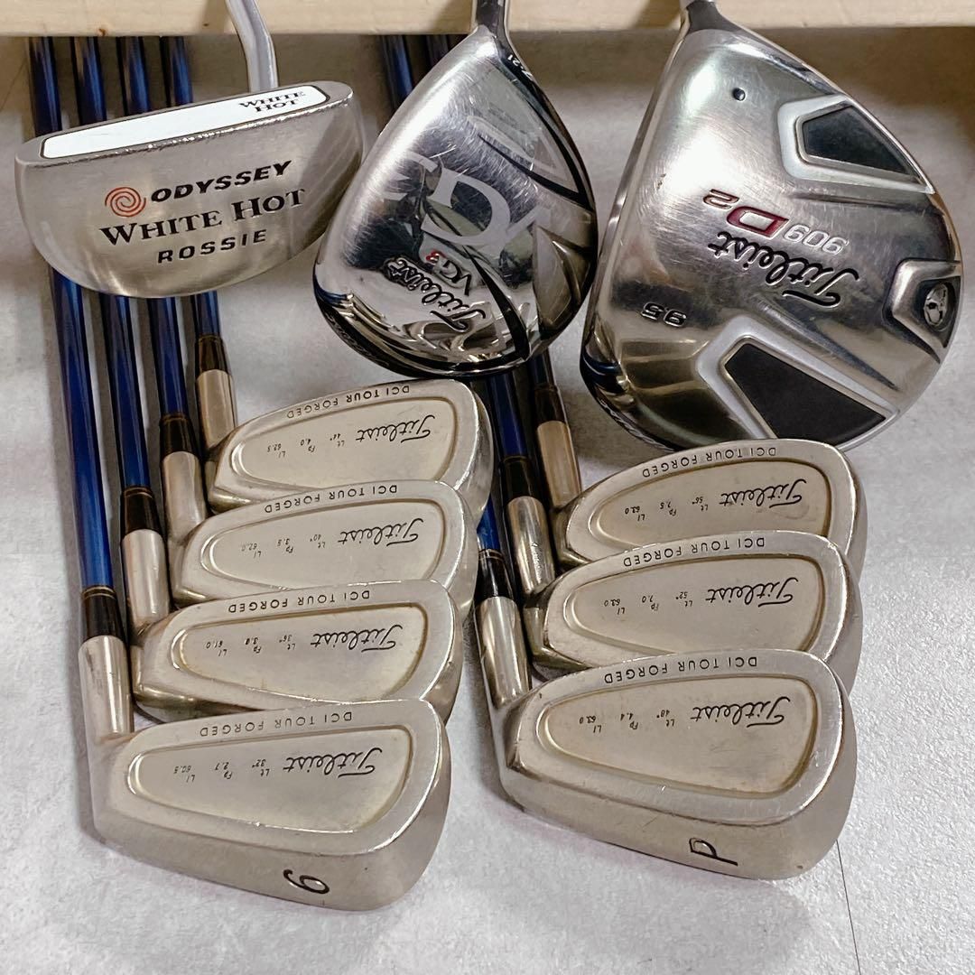 X163 Titleist タイトリスト メンズ ゴルフ クラブセット 11点 X163 Titleist タイトリスト メンズ ゴルフ クラブセット 11点
