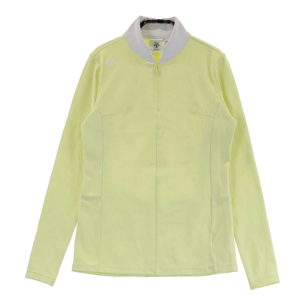 サイズ：S DESCENTE GOLF デサントゴルフ ハーフジップ 長袖T