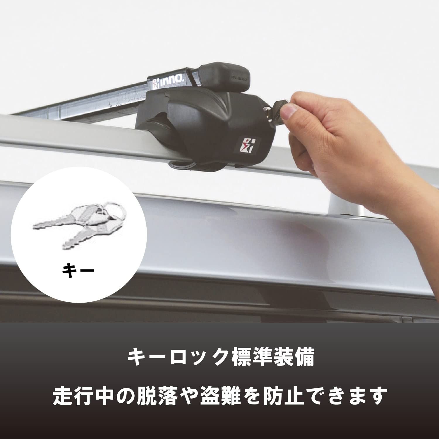 新着商品】カーメイト(CARMATE) inno イノー ルーフキャリア スクエアベース 四角いバー用 取り付けパーツ ルーフレール用 INFR -  特価送料無料