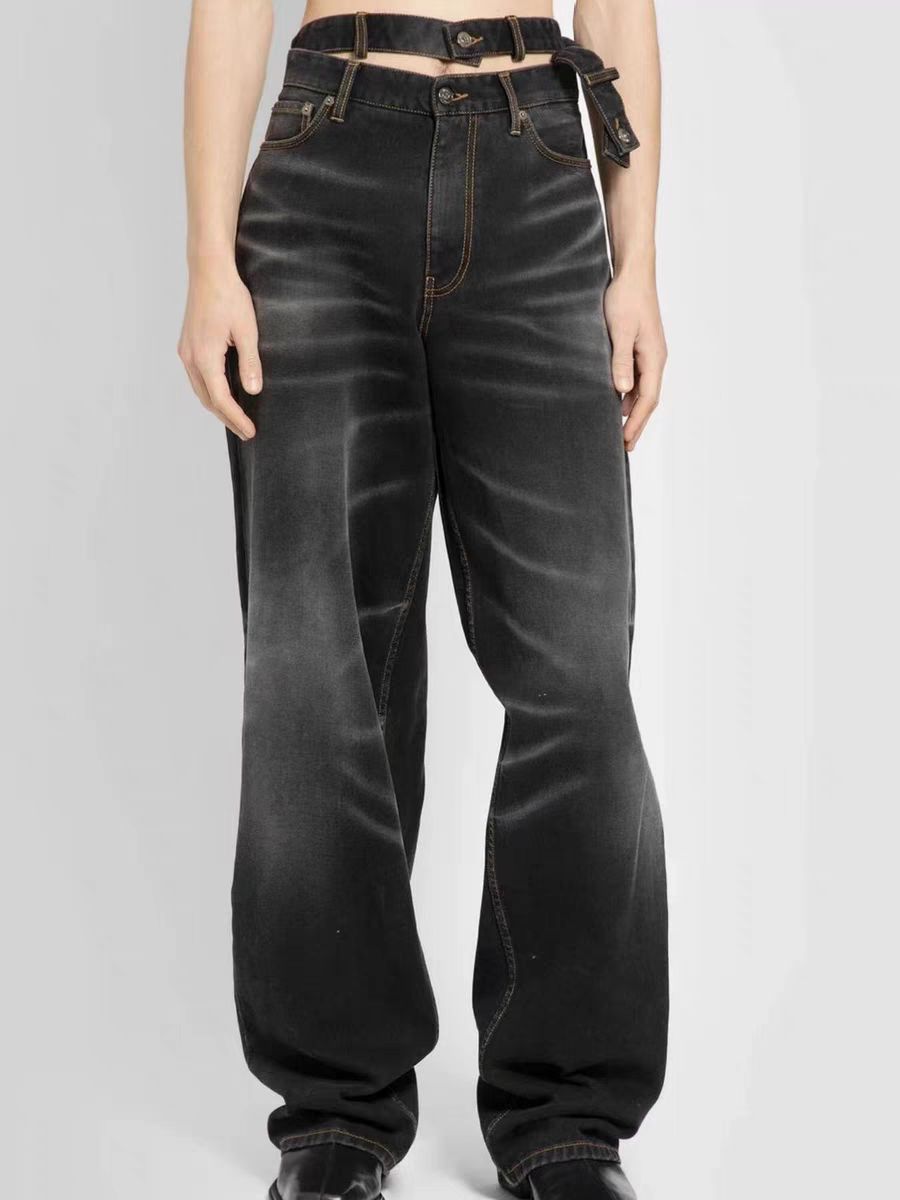 Y/Project マルチウエストジーンズ　サイズ30 yproject denim 30 ブラック マルチウエスト ジーンズ