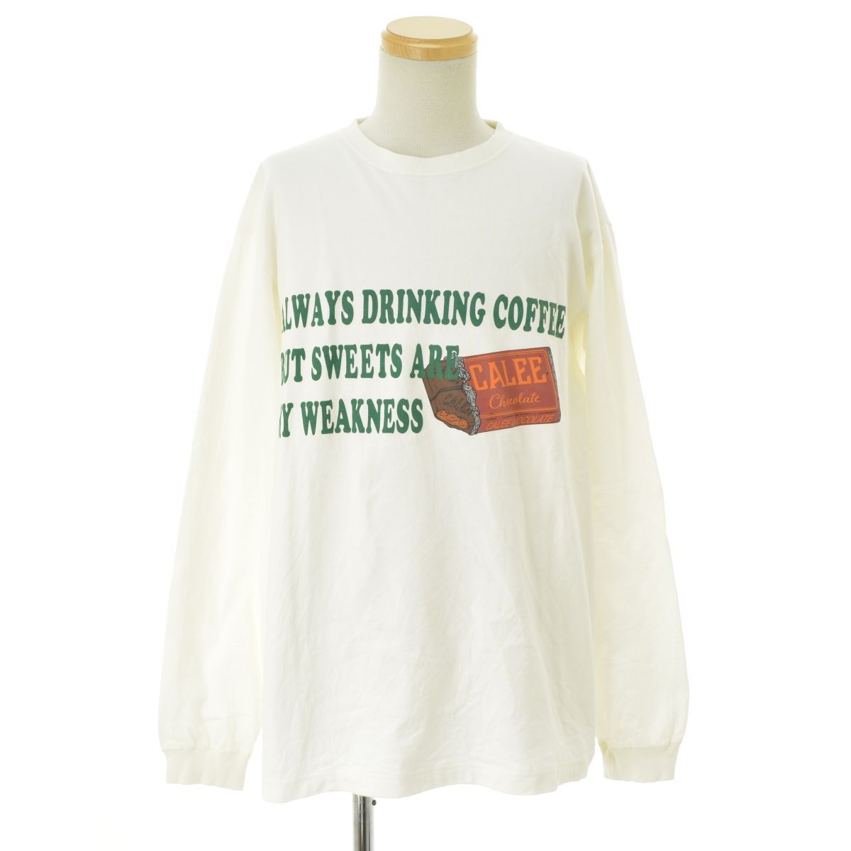 CALEE SWEETS ARE MY WEAKNESS L/S T-SHIRT - www.stedile.com.br