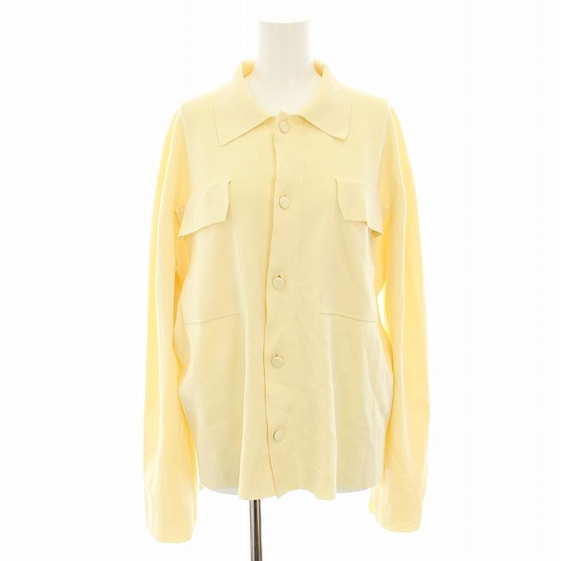 シンゾーン Shinzone 24SS ニットシャツ KNIT SHIRTS セーター ブラウス 長袖 FO クリーム 24SMSNI03 /YT レディース シンゾーン Shinzone 24SS ニットシャツ KNIT SHIRTS セーター