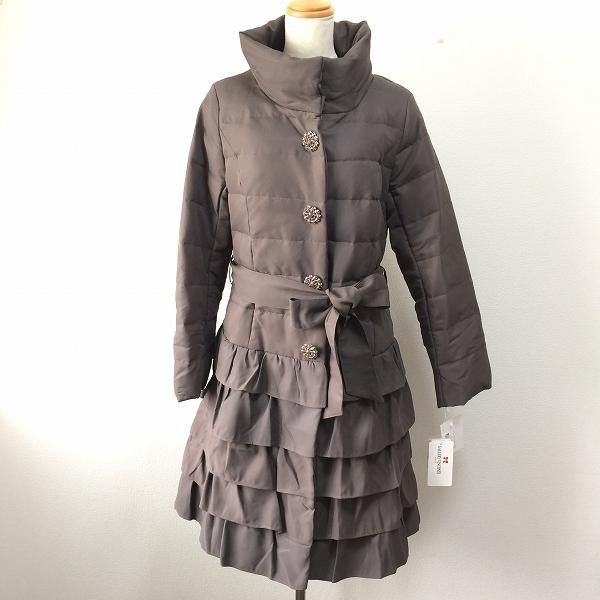 wnc ギャラリービスコンティ GALLERY VISCONTI コート 2 茶 ダウン