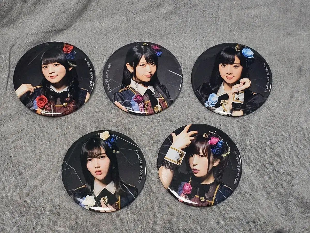全種類セット】Roselia☆アーティストトレーディング缶バッジ☆1BOX