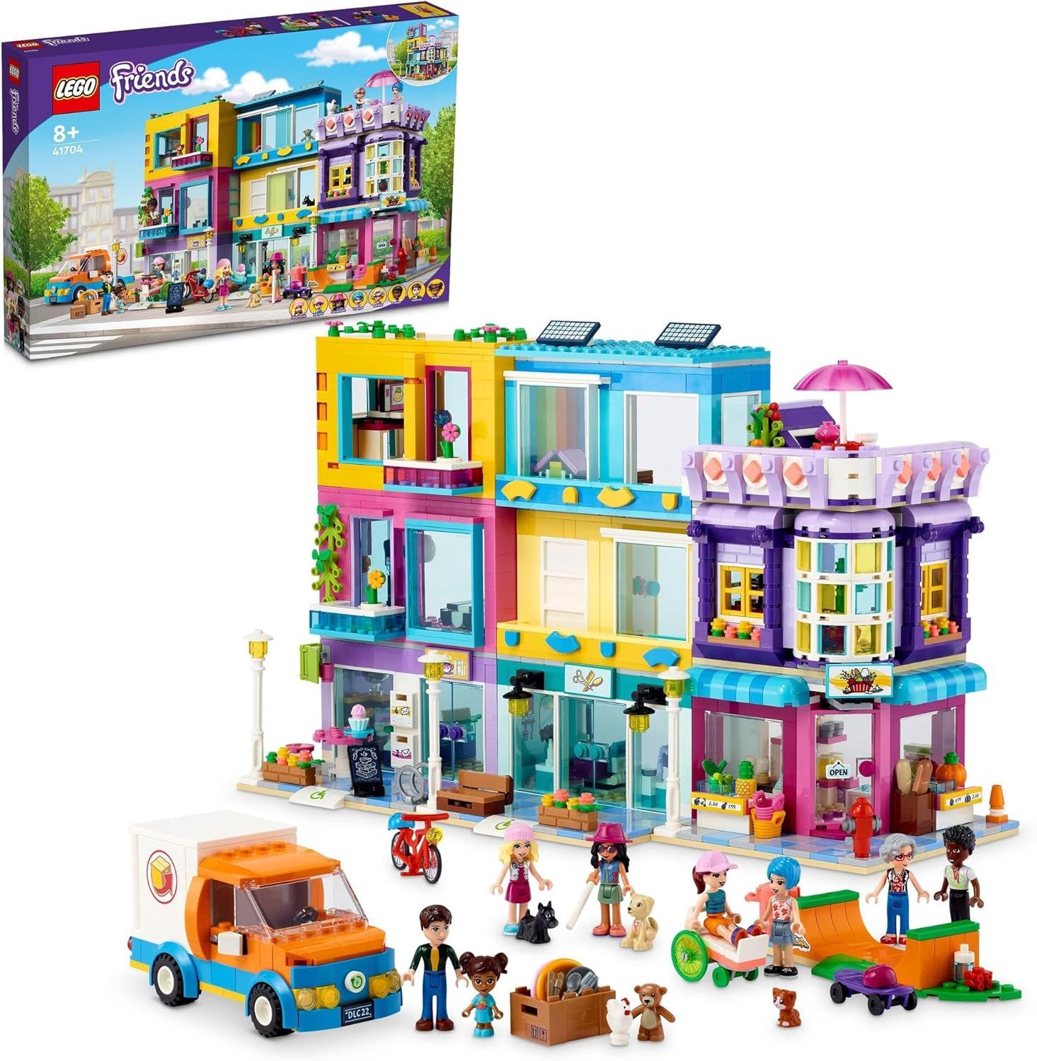 レゴ(LEGO) フレンズ ハートレイクシティ アパートメント クリスマスギフト クリスマス 41704 おもちゃ ブロック プレゼント ごっこ遊び お人形 ドール 女の子 8歳以上
