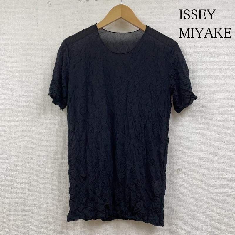 ISSEY MIYAKE イッセイミヤケ カットソー シワ加工 ランダム