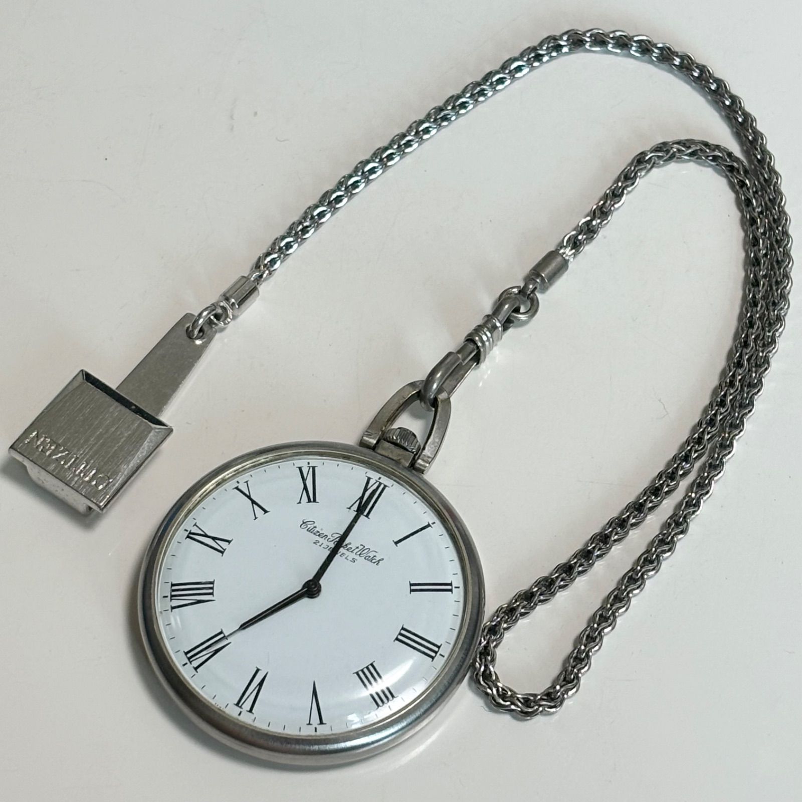 送料無料】CITIZEN/シチズン/Pocket Watch/ポケットウォッチ/21石/懐中 