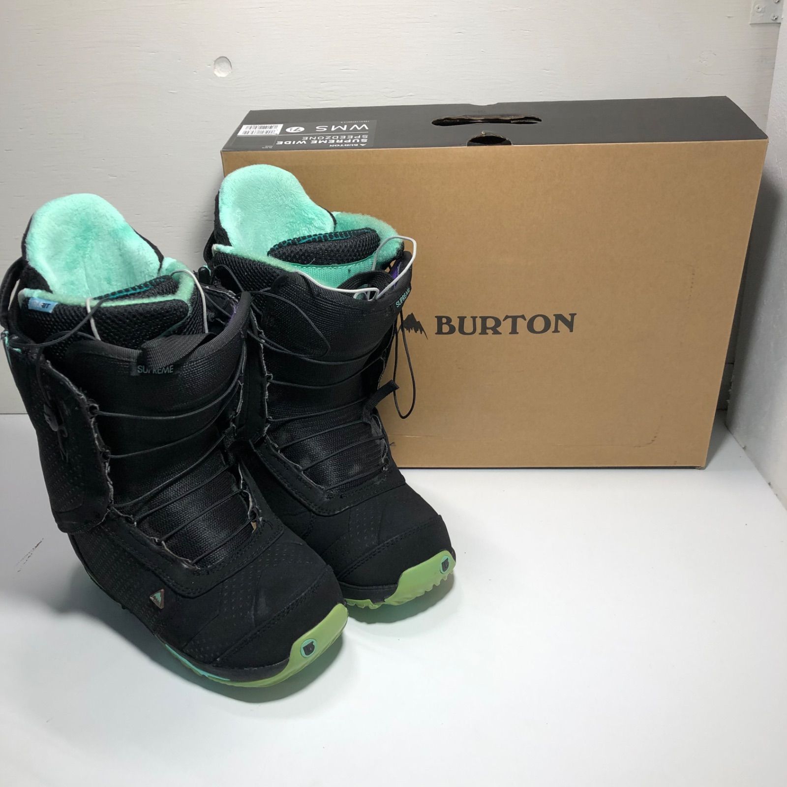 ☆お値下げ！ Burton バートン SUPREME ASIAN FIT 24cm ブラック