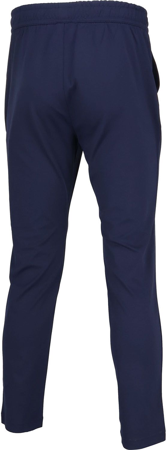 フィラ FILA テニス ロングパンツ メンズ 男性 大人 長ズボン ボトムス ウェア ロゴ ワンポイント デニム風 部活 クラブ サークル スクール 練習 合宿 移動 普段着 デイリー EM0273 20Z ネイビー