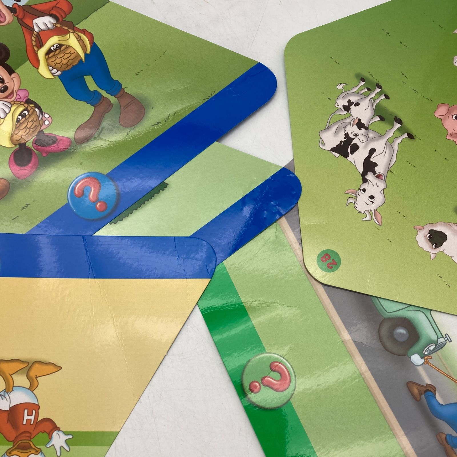 トークアロング・Ｑ＆Ａカード　ディズニー英語システム　DWE　801522 最新 トークアロング Q＆Aカード ディズニー英語システム