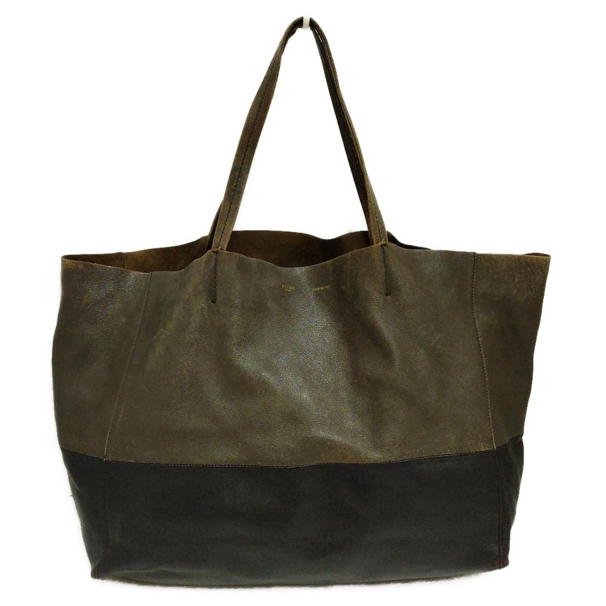 CELINE ダークブラウン トートバッグ CELINE トートバッグ ダークブラウン