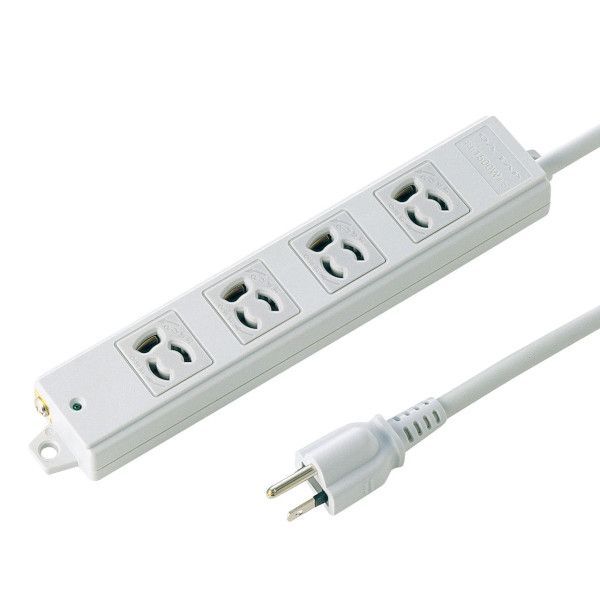 【新品・7営業日以内発送】サンワサプライ TAP-KE4-5 工事物件タップ 4個口・5m TAPKE45【沖縄離島販売不可】