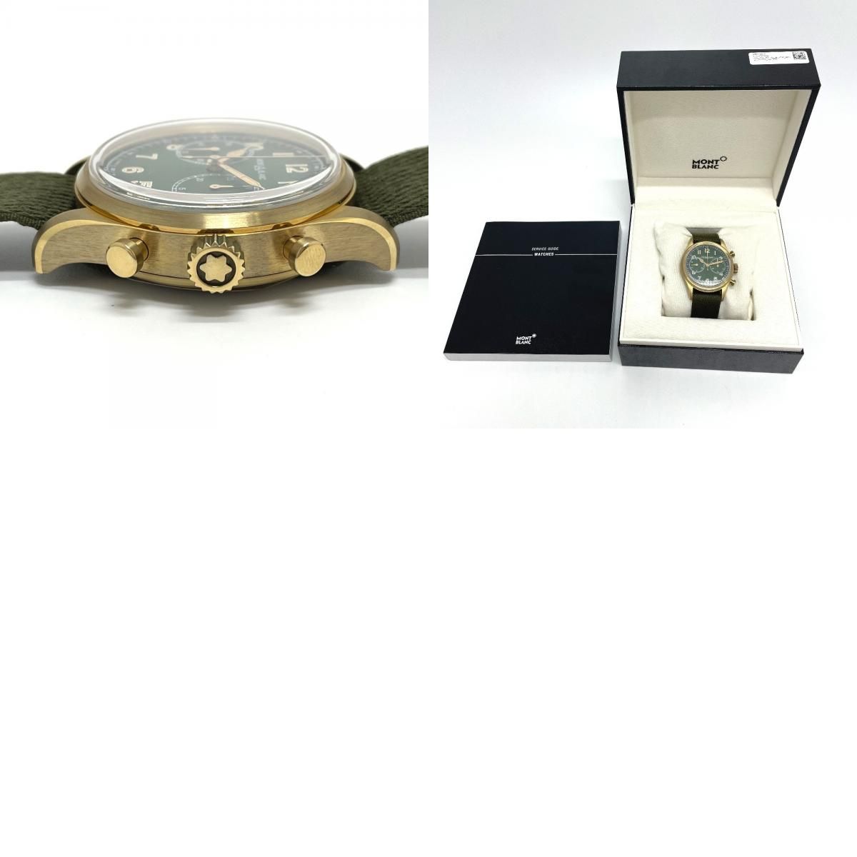 モンブラン MB119908 クロノグラフ 世界限定1858本 自動巻き 腕時計