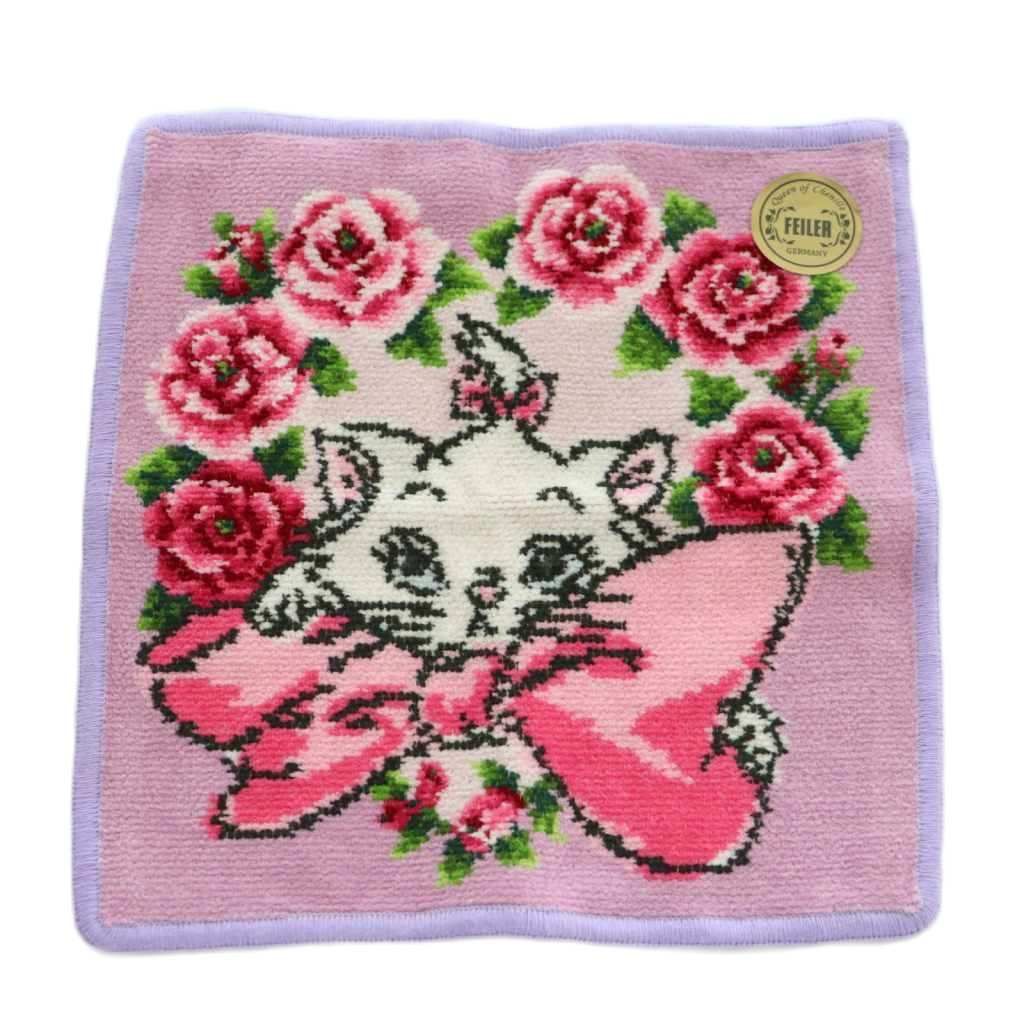新品 フェイラー ディズニーコラボ マリーちゃん ハンカチ 新品 フェイラー ディズニーコラボ マリーちゃん ハンカチ