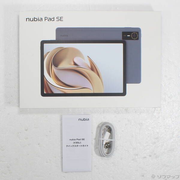nubia Pad SE グレー USB Type-C付属