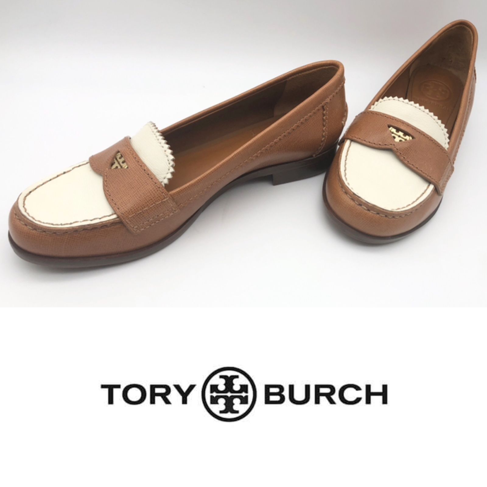 TORY BURCH 新品 ローファー靴/シューズ - ローファー/革靴