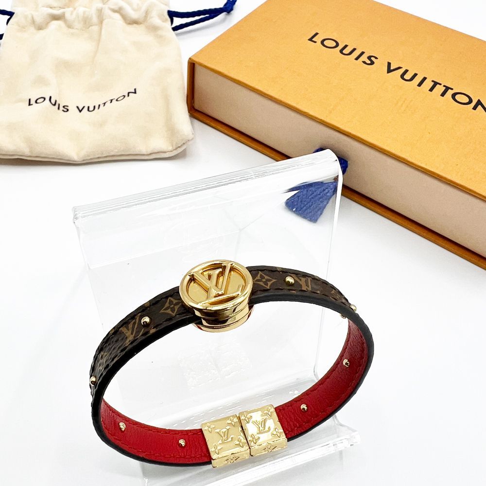 極美品　ルイヴィトン　リバーシブルブレスレット LOUIS VUITTON/ルイ・ヴィトン】 リバーシブル ブレスレット LV