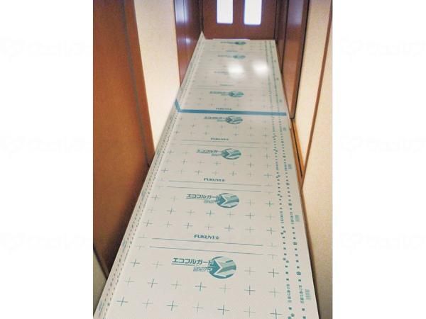 2営業日で発送 FUKUVI 4つ折り養生板 エコフルガードΣ EYGS184 EYGS184 6790