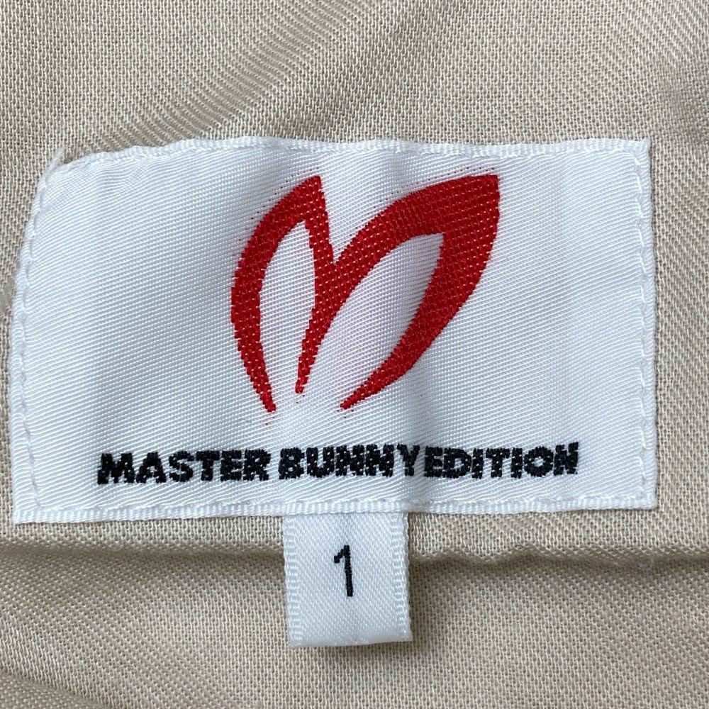 サイズ：1 MASTER BUNNY EDITION マスターバニーエディション 2023年 ストレッチパンツ  ベージュ系 [240101437829] ゴルフウェア レディース ストスト サイズ：1 MASTER BUNNY EDITION マスターバニーエディション