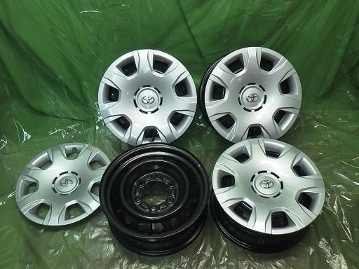 ハイエース純正ホイールのみ新車外し 15インチ スチールホイール 未使用品 中古】新車外し ハイエース 純正 15インチ スチールホイール